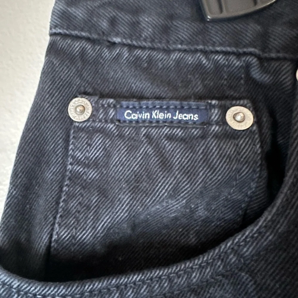 Calvin Klein Black Relaxed Jeans - Picture 4 of 6